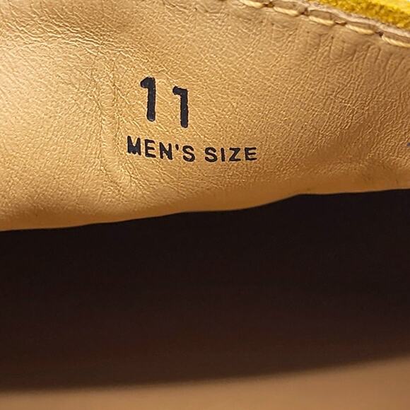 Tod's City Gommino Driving Men's Suede Loafers Yellow UK 11 US 12.5 - NWB $695 - Picture 11 of 11